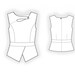 2263 PDF Blouse Sewing Pattern - S-M-L-XL or Made to Measure Sewing ...