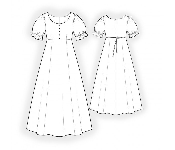 セット販売 Women's Dress Patterns 2164 Women's Dress Sewing Pattern PDF - S,M,L,XL / Custom