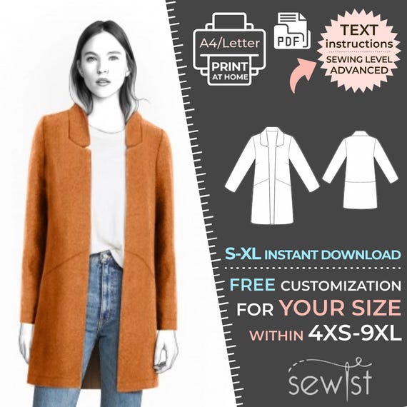 ジャケット・アウター SHELLER Handmade stitch wool jacket coat il_1080xN.4628971722_48c3.jpg