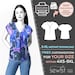 2544 Top Sewing Pattern PDF - S-M-L-XL or Made to Measure Sewing ...