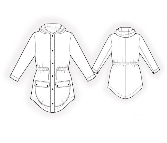 2110 PDF Denim Jacket Sewing Pattern S-M-L-XL or Made to | Etsy
