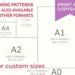 2533 Vest Sewing Pattern PDF Download, S-M-L-XL or Free Made to Measure Personalization, Royalty Free Personal or Commercial Use image 7