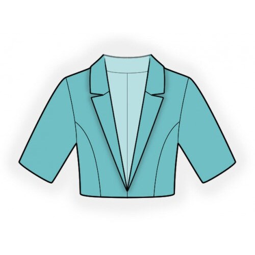 2047 Jacket Sewing Pattern PDF Download S-M-L-XL or Free Made - Etsy