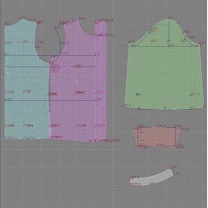 2182 PDF Blouse Sewing Pattern - S-M-L-XL or Made to Measure Sewing ...