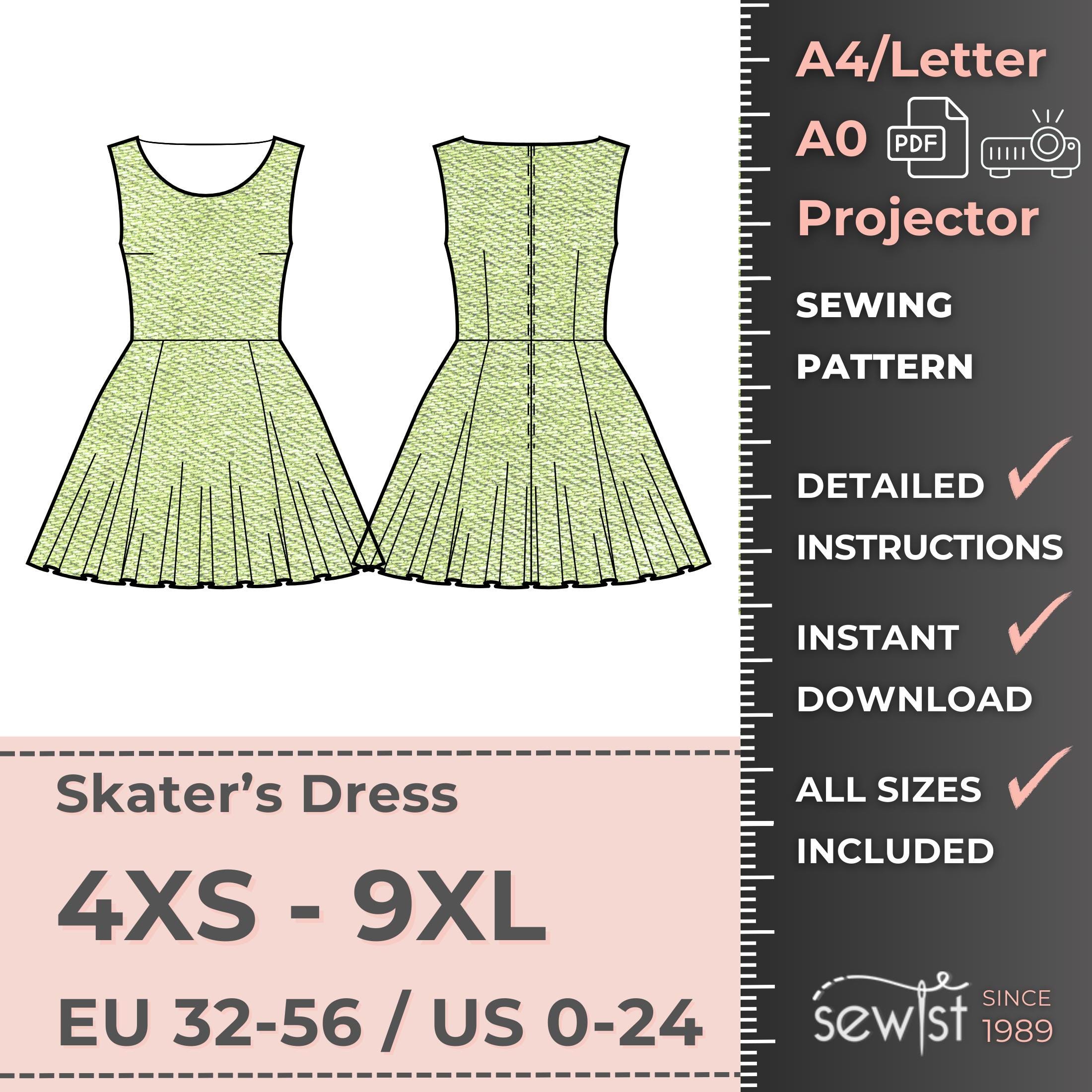 skater style dress pattern Lady Skater Dress No. 2