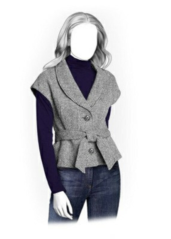 Items similar to 5915 Personalized Jacket Pattern PDF sewing pattern