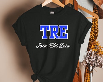 Greek Line Number Club Shirt Ace, Deuce, Tre, Quad, Tail Royal Blue & White ZPhiB Sorority, Sigma Fraternity Shirt