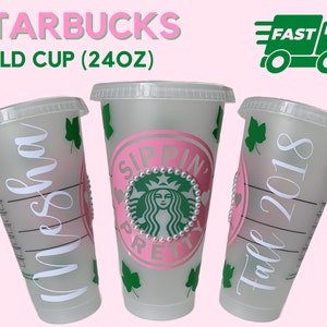 AKA DST ZPhiB SGRho Starbucks Cold Cup Tumbler