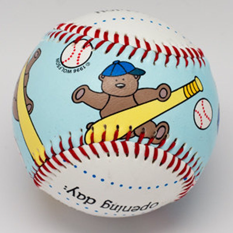 Babys First Baseball Newborn Gift Baby's Birth Etsy