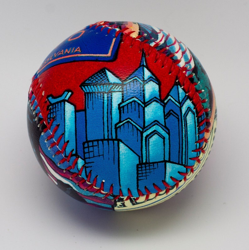 Philadelphia Baseball Souvenir Gift baseball Baseball Fan Etsy