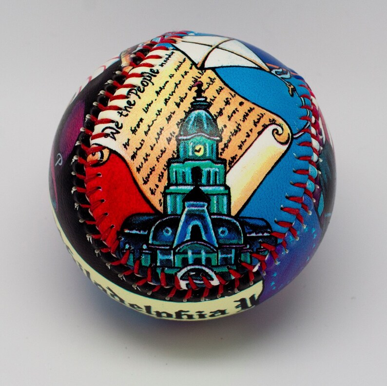 Philadelphia Baseball Souvenir Gift baseball Baseball Fan Etsy
