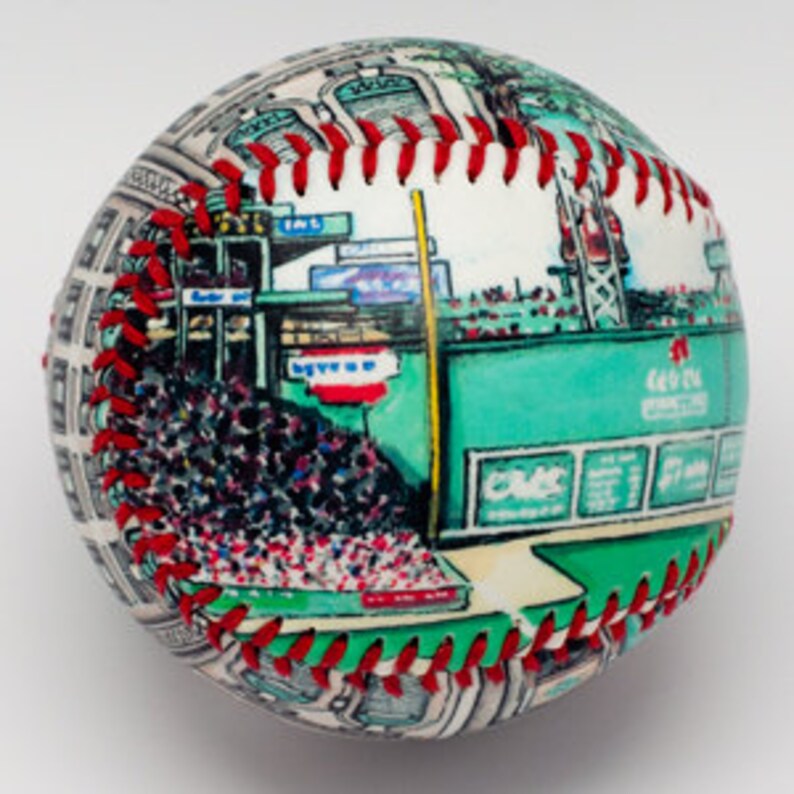 Fenway Park Baseball Boston Red Sox gift Boston Baseball Etsy