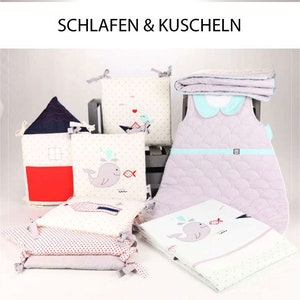 WAL FOLDING BOAT &Co.: Baby bed linen 100x135 personalized with name image 4