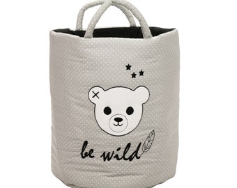 BE-WILD: 35 tonne XL, panier à linge, boîte, sac