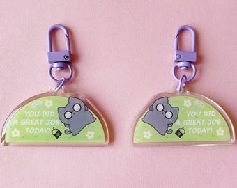 SVT Wonwoo Comfy Spruch 5,5 cm Schlüsselanhänger