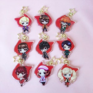P5R 2.5inch Keychains
