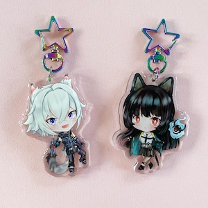 Zenless Zone 2.5inch keychains