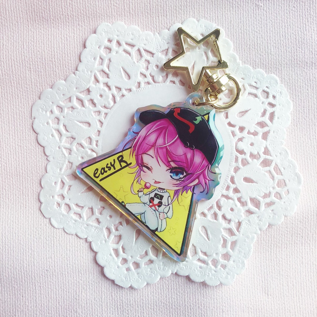 Rap Keychains Rap Boys 2.3inch Rainbow Reflective Holo Keychains (TDD) - Etsy