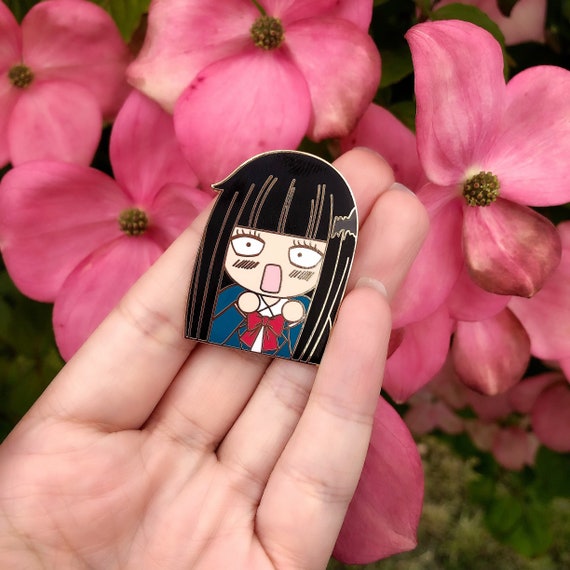 Knt Surprised Chibi Sawako Pin - Etsy
