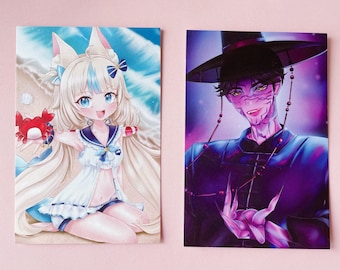 4x6 verschiedene perlmuttfarbene Texturdrucke