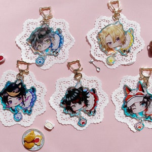 Luxiem neko maid pinch charms