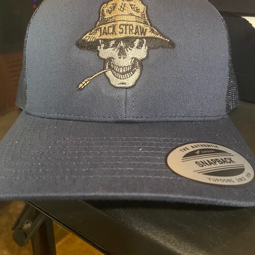 Grateful Dead Jack Straw Embroidered Hat Etsy