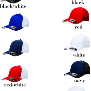 FITTED TRUCKER HAT with Grateful Dead Logo embroidered on it