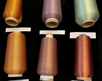 Large Cones of Rare metallic Thread