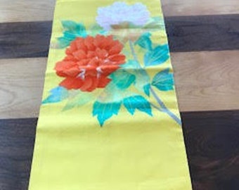 SF1506 Yellow Obi Piece with Mums