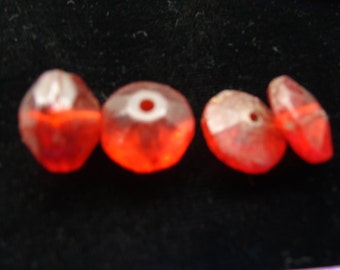 Holland Red Vaseline Beads