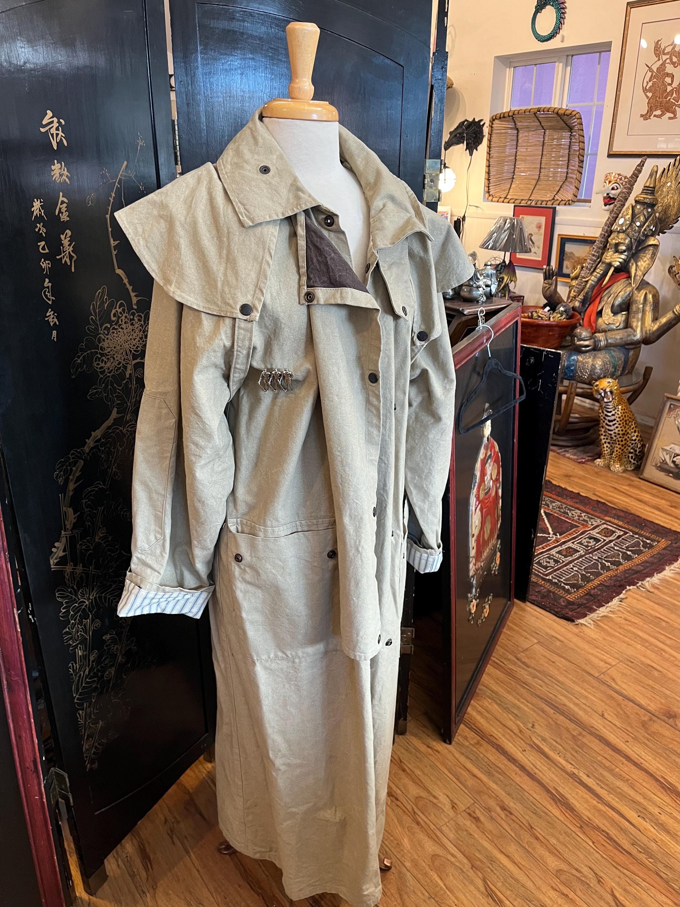 Vintage The Australian Outback Collection Denim Duster Mens