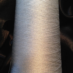 Vintage Silver Dust Impregnated Silk Thread - Etsy