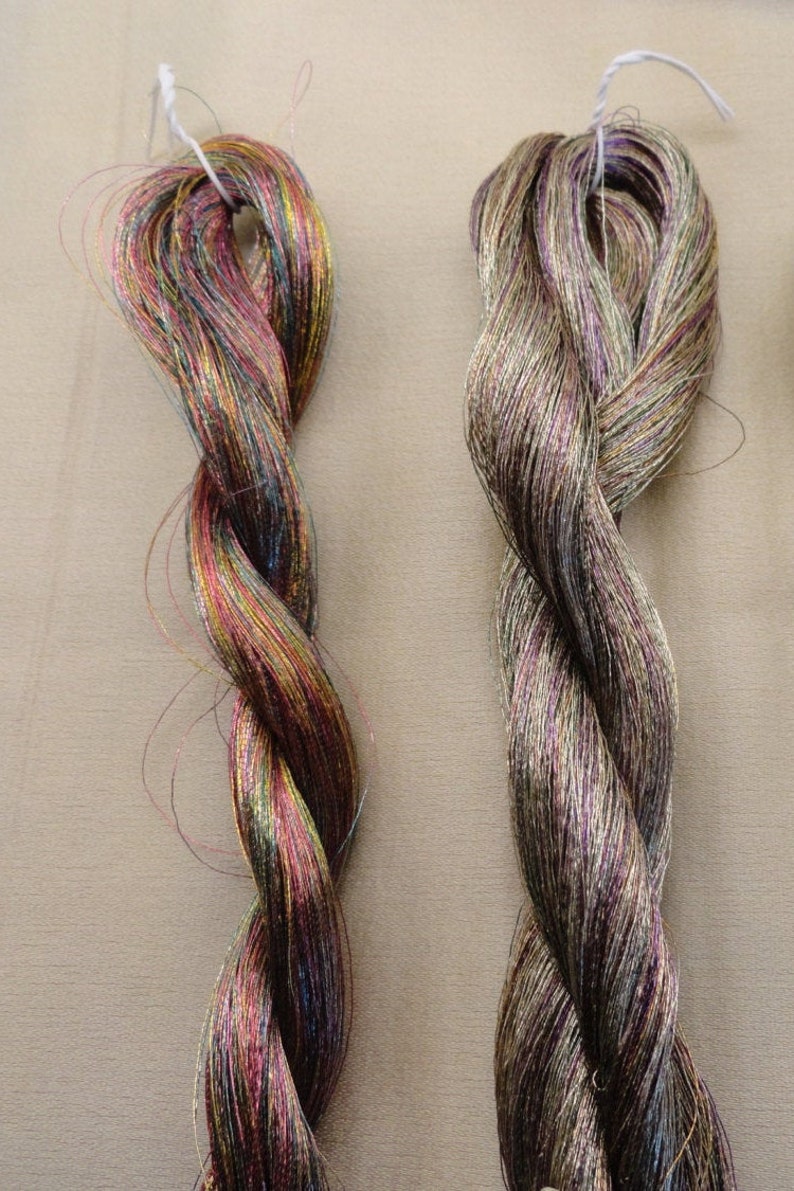 Rare Metallic Rainbow Thread | Etsy