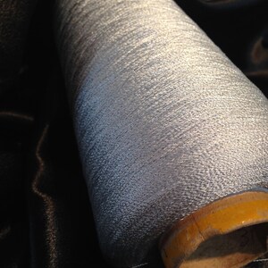 Vintage Silver Dust Impregnated Silk Thread - Etsy