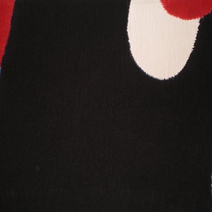 SF412 Vitnage Japanese Deeply Textured Silk Woven Tie Dye Swirl