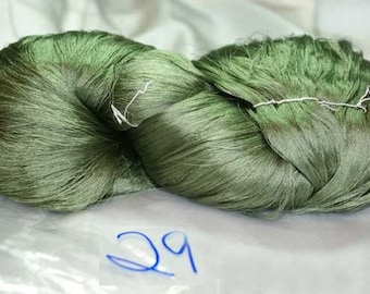 Sage Hand Dyed Japanese Silk Thread-Circa 1920's