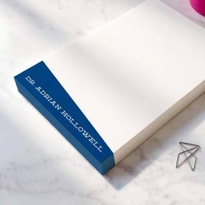 Doctor Gifts for Men - Personalized Notepad, Custom To Do List Pad | SLANTED SLAB