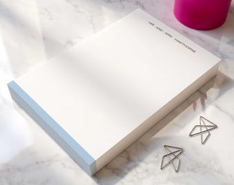 Personalized Notepad for Men – Boyfriend, Friend or Partner Gift | MODERN BORDER
