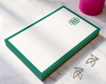 Custom Notepad - Personalized To Do List Pad for Work & Desk | SLIM MONOGRAM
