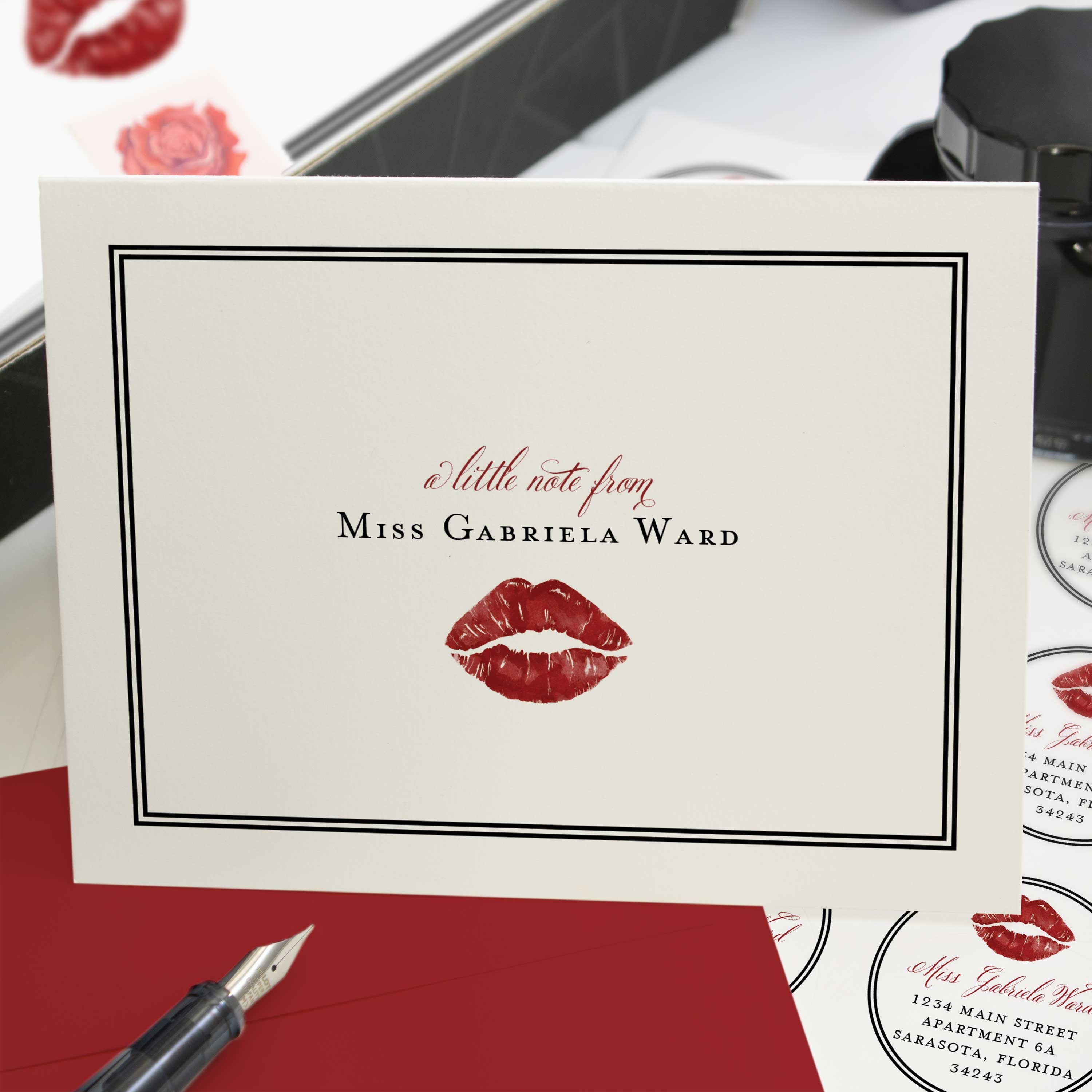 Boxed Sets of Writing Stationary, Love Letter Kits