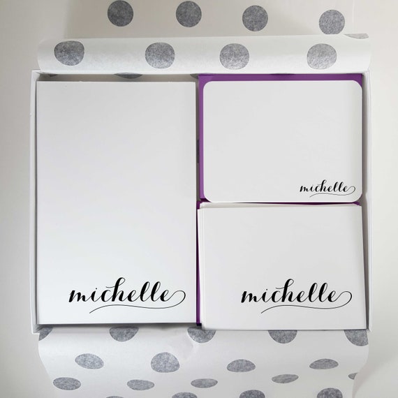 Stationery Wardrobe Personalized As Gifts For Women Letter Etsy