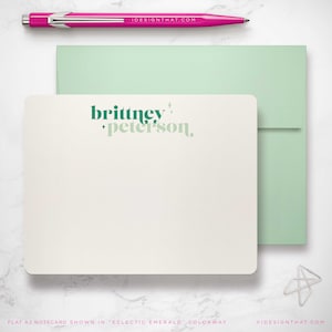 Ensembles de cartes de correspondance rétro personnalisées, cadeaux groovy pour lui/elle | POUSSIÈRE D'ÉTOILES SAUVAGE