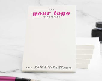 Custom Notepads for Business - Branded Stationary Bulk Pads | ADD YOUR LOGO