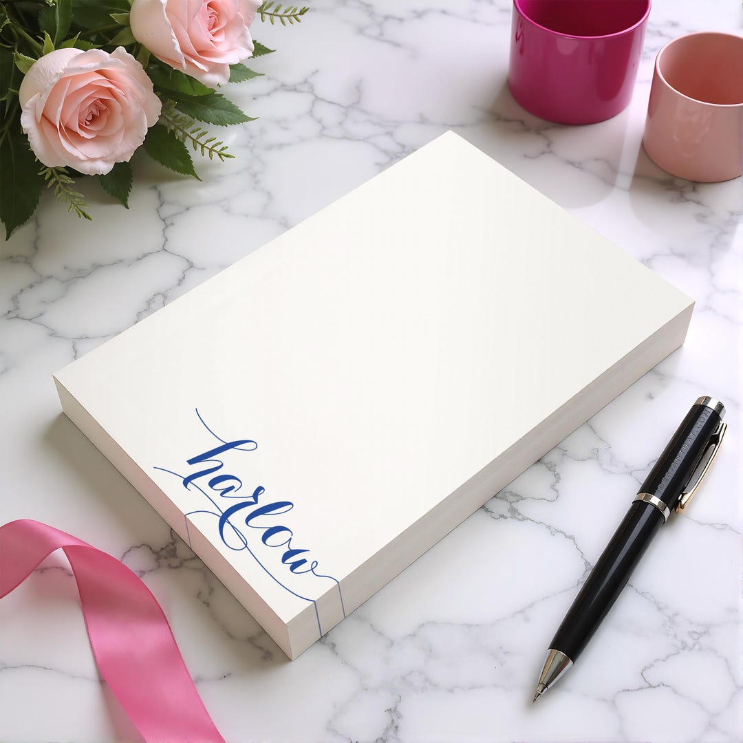 Personalized Notepad - Custom to Do List Memo Pads, Stationery Gifts ...