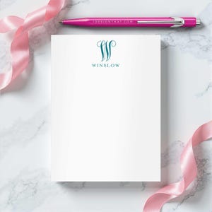 Personalized Gifts for Her - Custom Monogrammed Notepad | FAMILY MONOGRAM