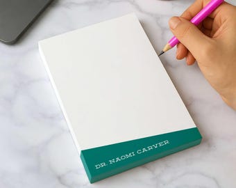 Personalized Notepads of Writing Paper, To Do List Scratch Tablets | SLANTED SLAB