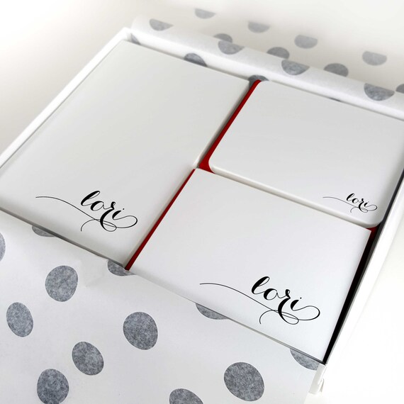Personalized Stationary Wardrobe Letter Writing Set Of Etsy
