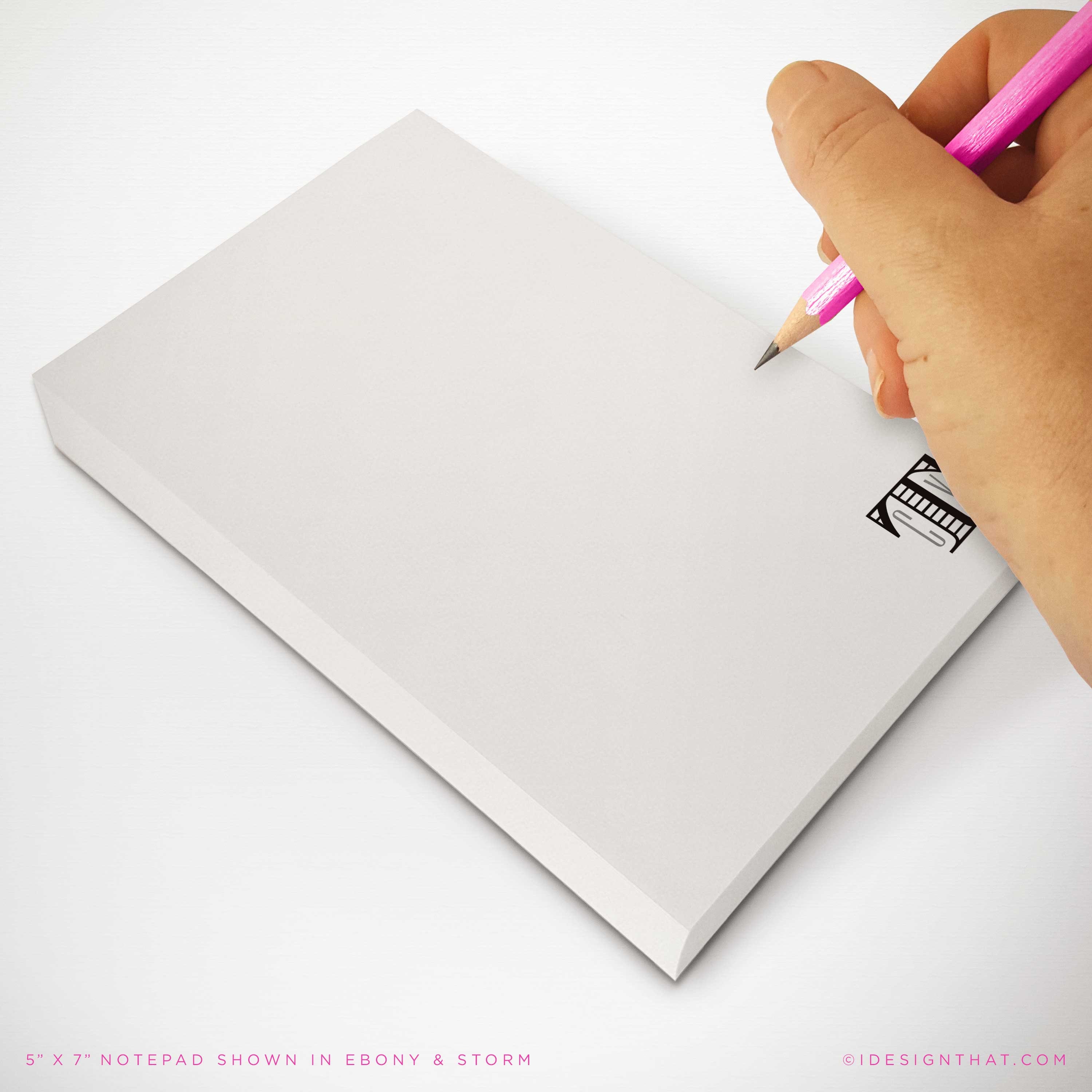 Writing Paper Calligraphy Note pad Personalized Stationery Custom