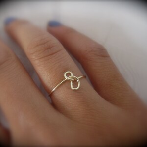 Gold Sideways Infinity Knot