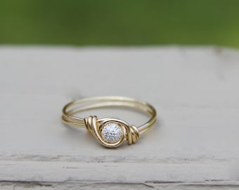 Petite Gold Ring